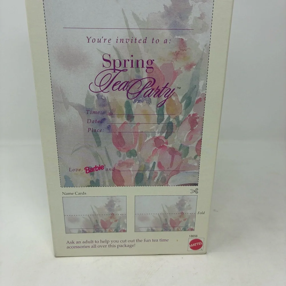 Avon Spring Tea Party Barbie 1997 Special Edition brand new - Picture 13 of 16